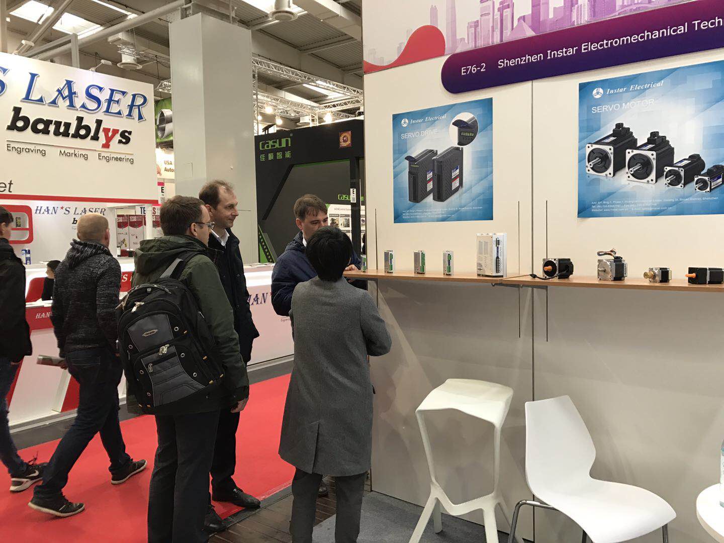 向世界出發(fā)，英士達(dá)機(jī)電在德國漢諾威