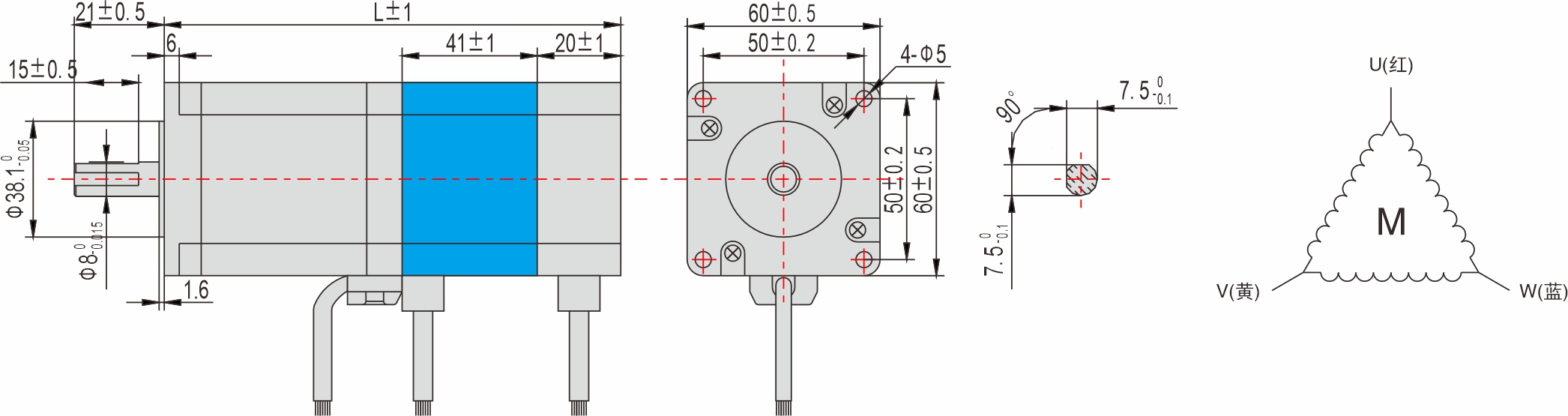60mm 系列 帶剎車閉環(huán)步進(jìn)電機(jī) 60mm 系列 帶剎車閉環(huán)步進(jìn)電機(jī)