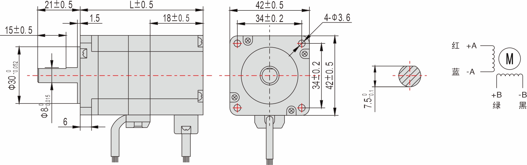 42mm 系列 閉環(huán)步進(jìn)電機(jī) 42mm 系列 閉環(huán)步進(jìn)電機(jī)