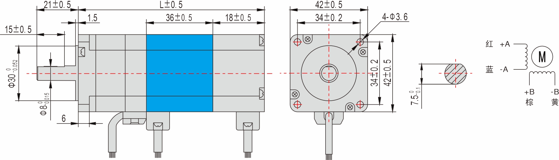 42mm 系列 帶剎車閉環(huán)步進(jìn)電機(jī) 42mm 系列 帶剎車閉環(huán)步進(jìn)電機(jī)