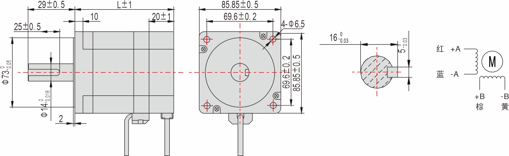 85mm 系列 閉環(huán)步進(jìn)電機(jī) 85mm 系列 閉環(huán)步進(jìn)電機(jī)