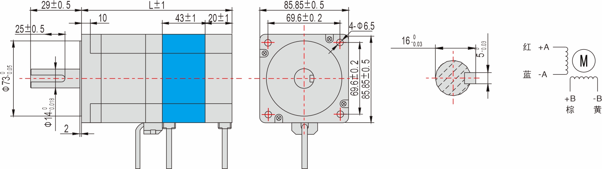 85mm 系列 帶剎車閉環(huán)步進(jìn)電機(jī) 85mm 系列 帶剎車閉環(huán)步進(jìn)電機(jī)