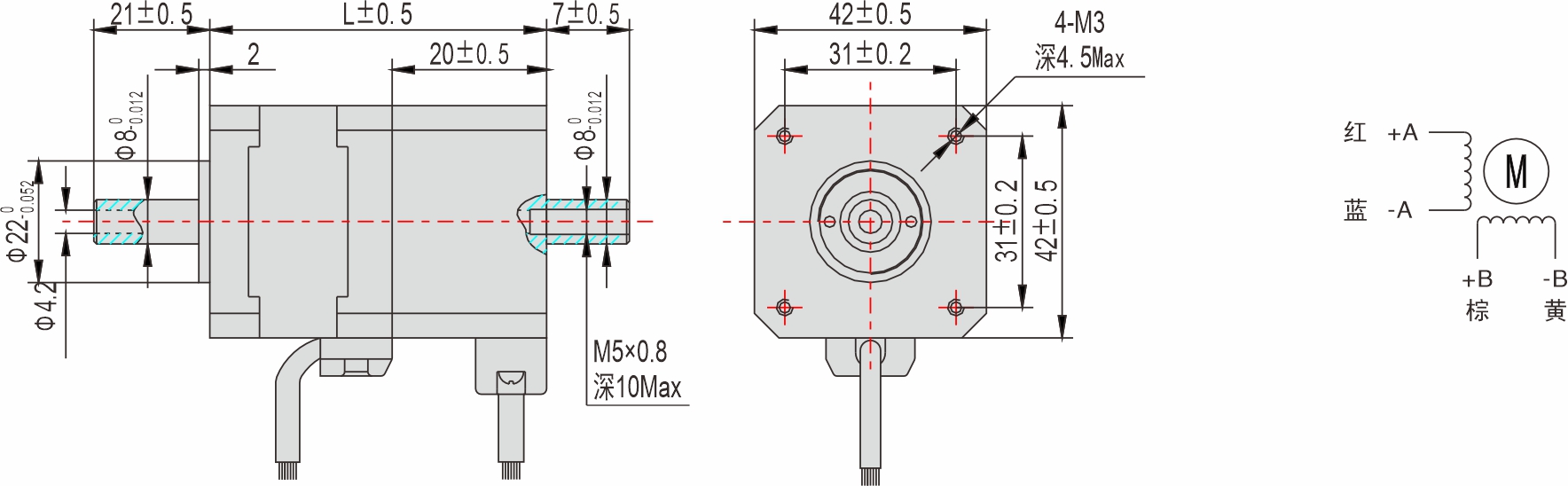 42mm 系列 中空軸閉環(huán)步進(jìn)電機(jī) 42mm 系列 中空軸閉環(huán)步進(jìn)電機(jī)