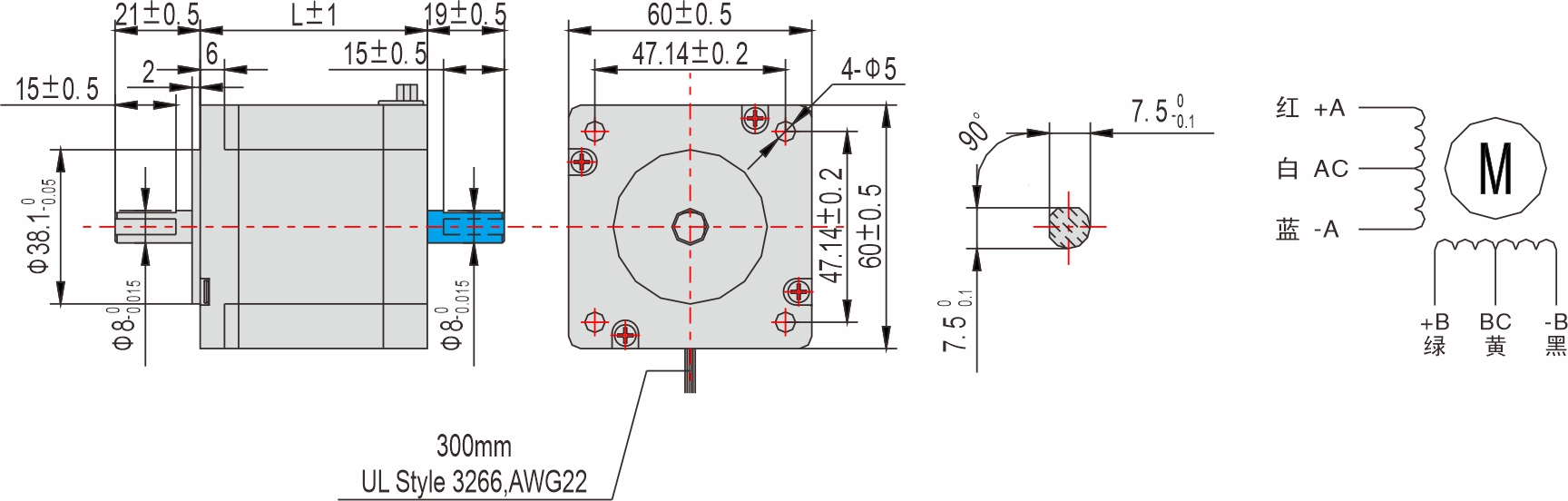 英士達(dá)機(jī)電 60mm步進(jìn)電機(jī) 英士達(dá)機(jī)電 60mm步進(jìn)電機(jī)