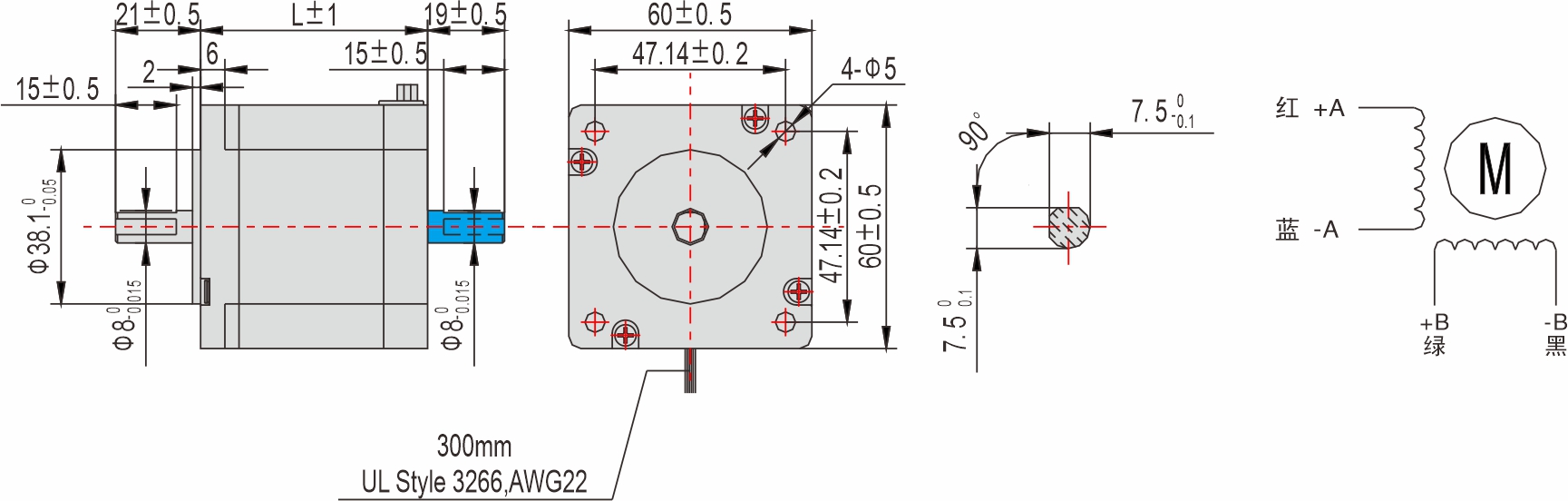 英士達(dá)機(jī)電 60mm步進(jìn)電機(jī) 英士達(dá)機(jī)電 60mm步進(jìn)電機(jī)