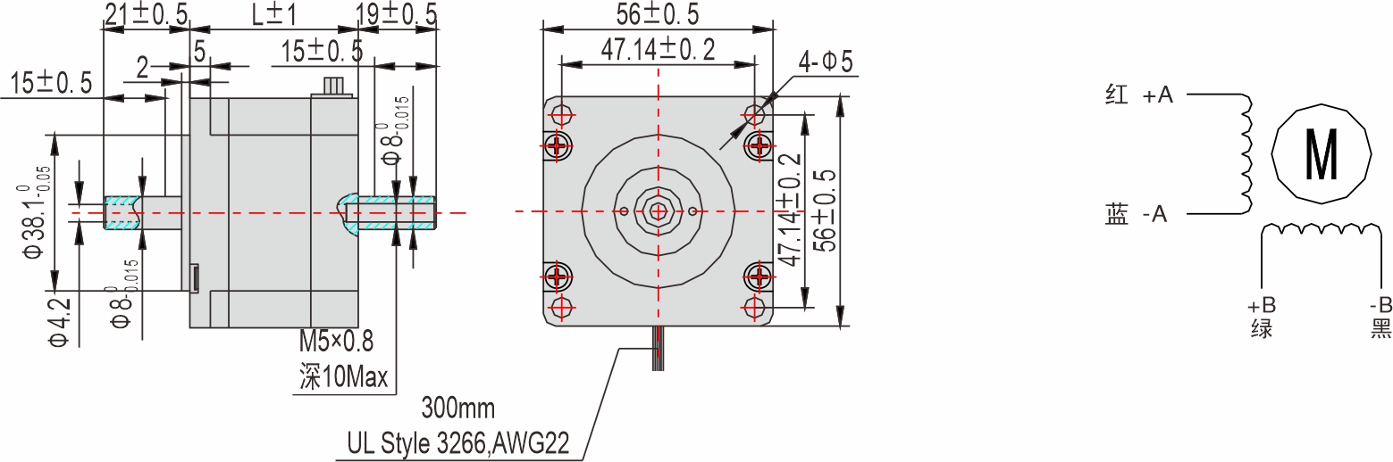 英士達(dá)機(jī)電 56mm中空軸步進(jìn)電機(jī) 英士達(dá)機(jī)電 56mm中空軸步進(jìn)電機(jī)