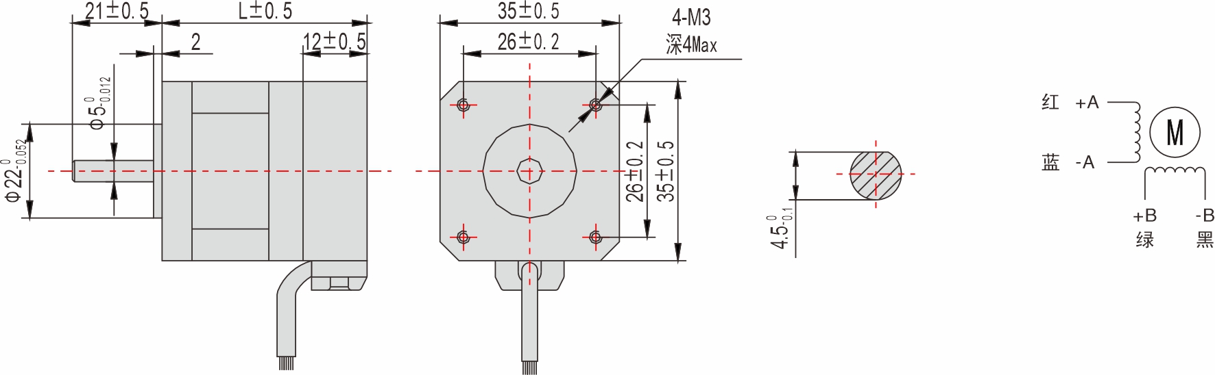 35mm 系列 閉環(huán)步進(jìn)電機(jī) 35mm 系列 閉環(huán)步進(jìn)電機(jī)