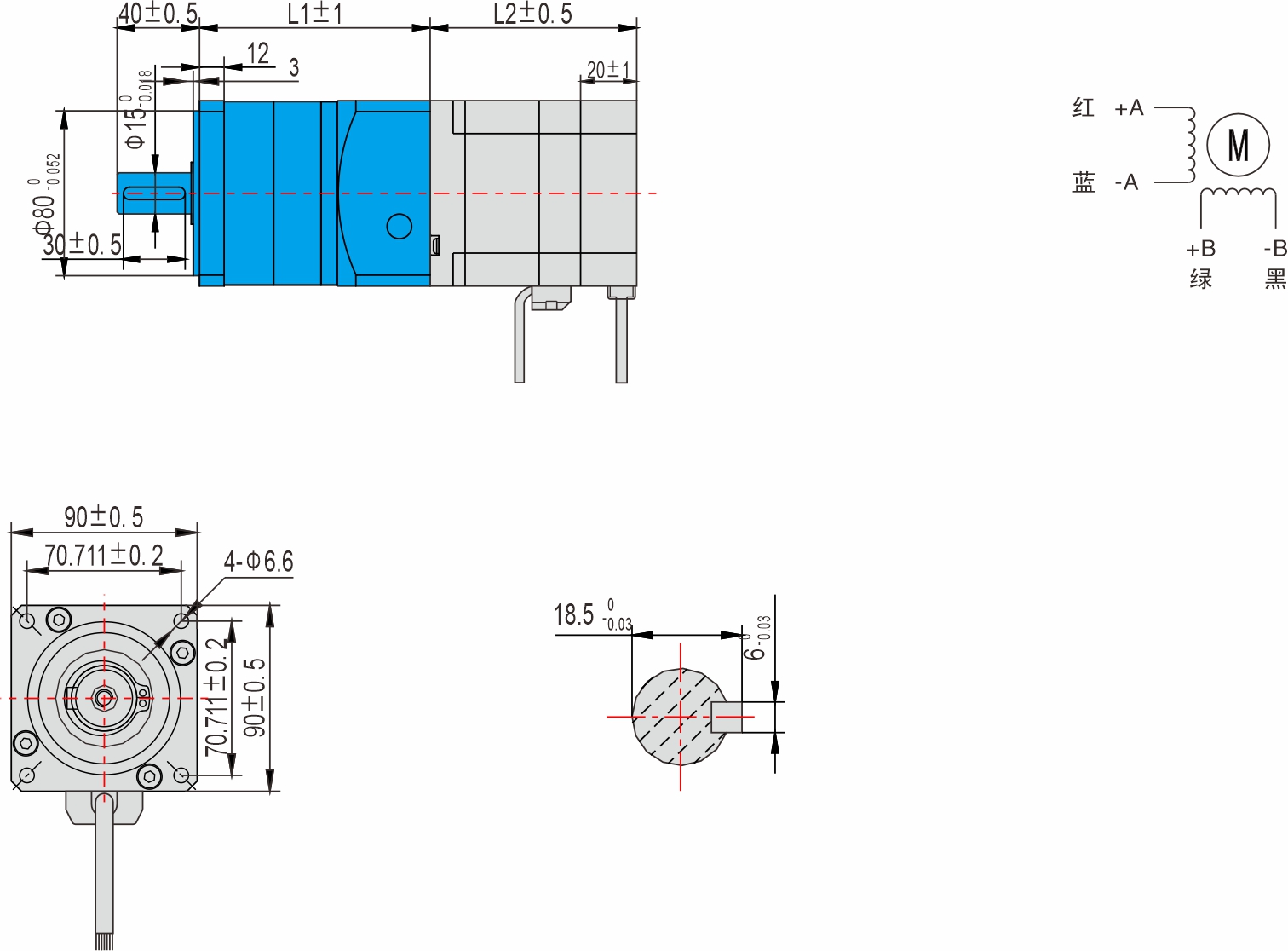 85mm 系列 行星減速機(jī)閉環(huán)步進(jìn)電機(jī) 85mm 系列 行星減速機(jī)閉環(huán)步進(jìn)電機(jī)